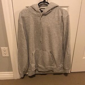 H&M womens light grey hoodie